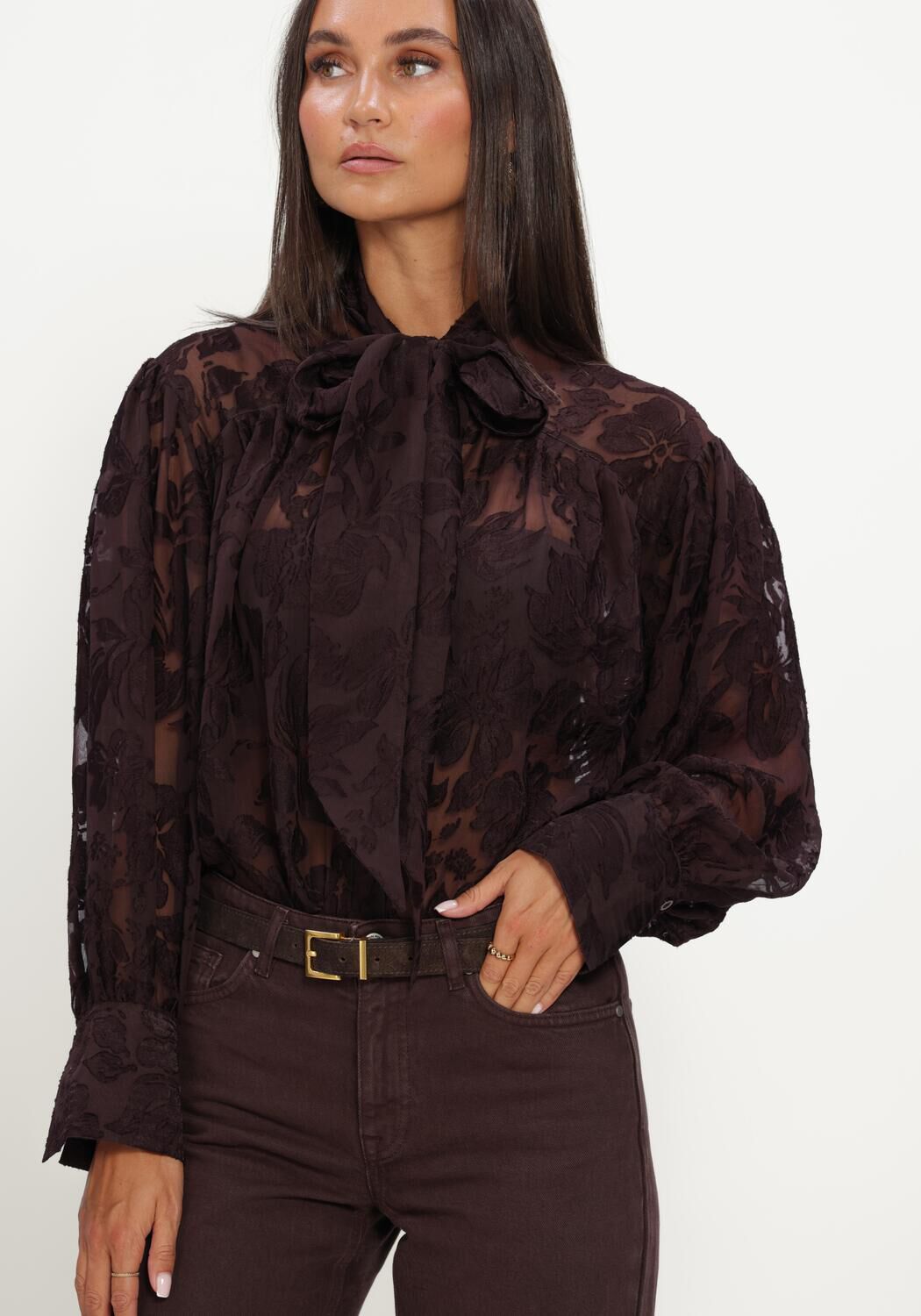 Bruine MY ESSENTIAL WARDROBE  MWENYA BLOUSE - large