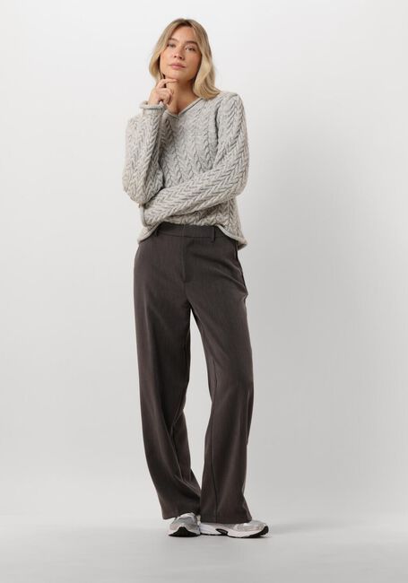 OBJECT Pantalon OBJSIGRID HW CASUAL PANT NOOS en gris - large