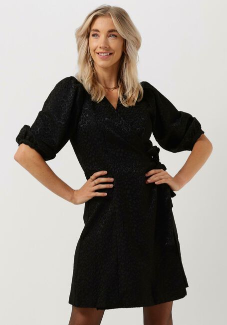 SELECTED FEMME Mini robe SLFDONNA-SIV 3/4 SHORT DRESS en noir - large