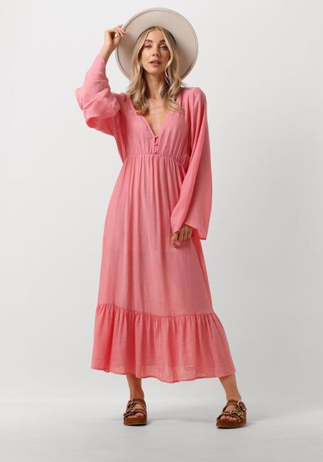 YDENCE Robe midi DRESS DANIQUE Corail - large