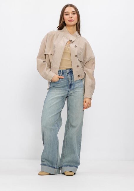 ROSEMUNDE Haut BERNADINE SL REGULAR V-NECK TOP Sable - large