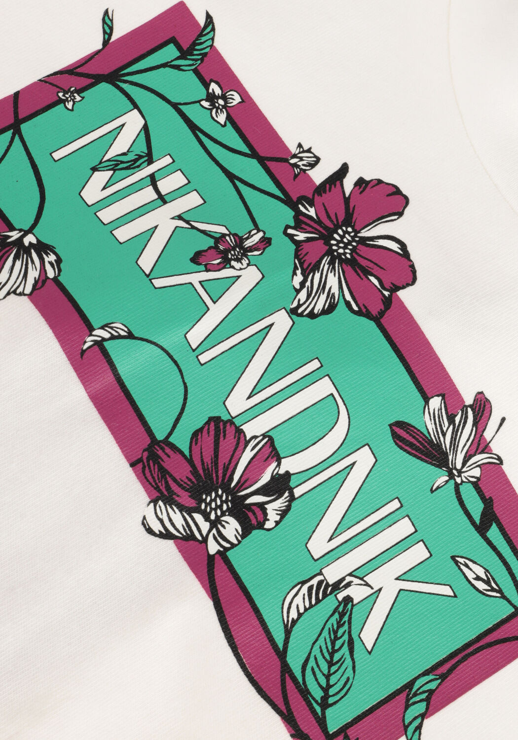 NIK & NIK T-shirt KNOT T-SHIRT en blanc - large