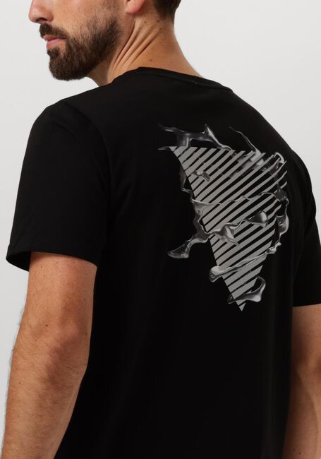 PURE PATH T-shirt REGULAR FIT T-SHIRTS CREWNECK SS101 en noir - large