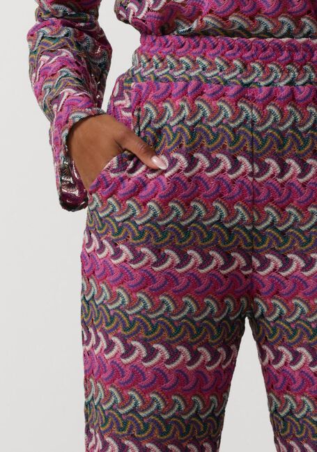 Paarse STUDIO AMAYA Wijde broek ROMEE - large