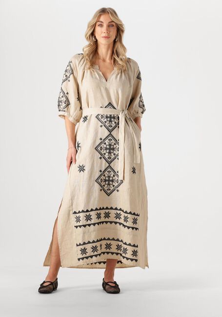 GREEK ARCHAIC KORI Robe maxi 230652 Écru - large