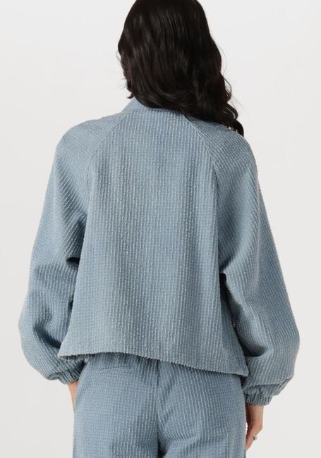 Lichtblauwe ANOTHER LABEL Spijkerjas SARE DENIM JACKET - large