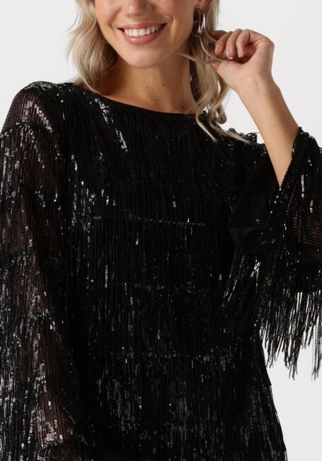 ANA ALCAZAR Mini robe PURE SEQUINS DRESS en noir - large
