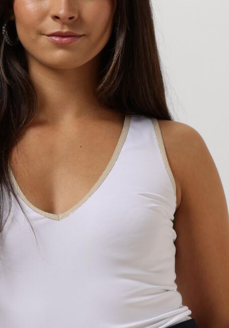 NUKUS Haut JABA SINGLET en blanc - large