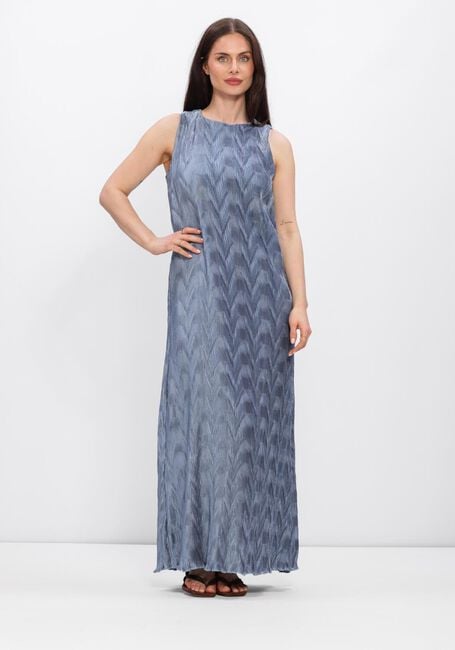 SELECTED WOMEN Robe maxi SLFANYA SL REGULAR ANKLE PLISSE en bleu - large