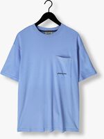 SCOTCH & SODA T-shirt COTTON LYOCELL POCKET T-SHIRT en bleu
