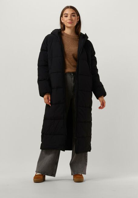 Zwarte SELECTED FEMME Gewatteerde jas SLFJANINA LONG PUFFER COAT - large