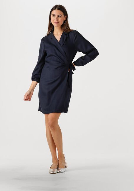ANOTHER LABEL Mini robe MILOU DRESS L/S en noir - large