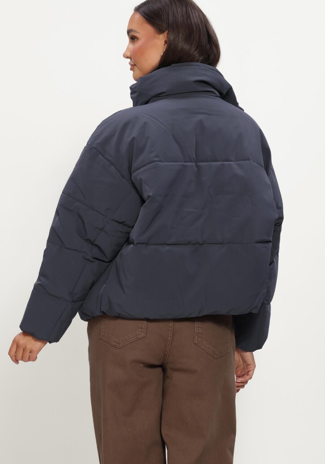 MSCH COPENHAGEN Veste matelass&eacute; MSCHREFRON JACKET Bleu fonc&eacute; - large