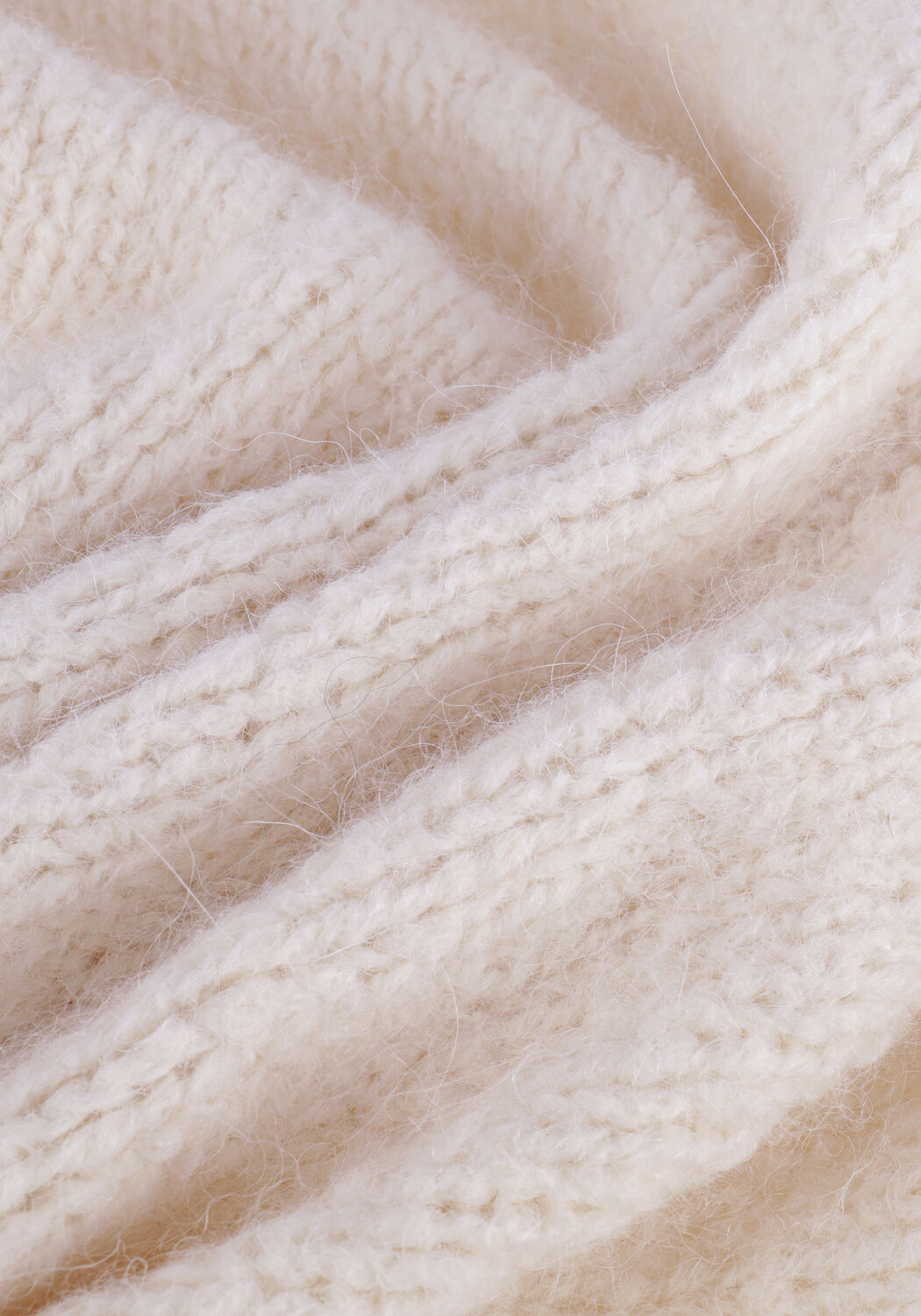 Ecru KNIT-TED Vest BECKY CARDIGAN - large