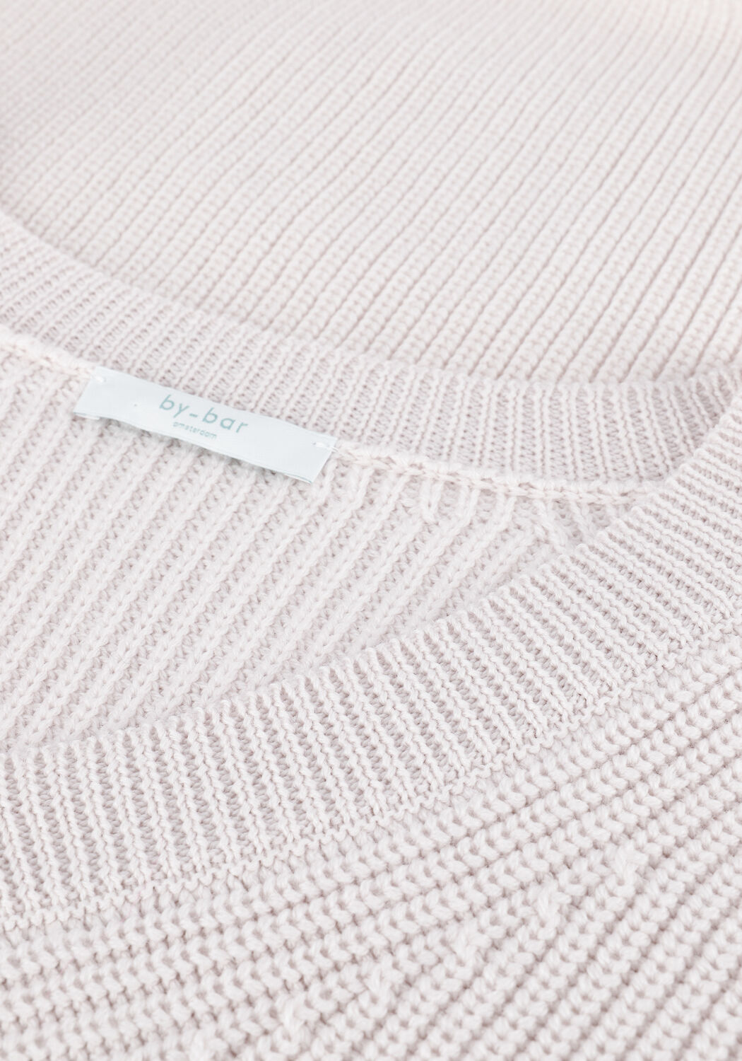 Beige BY-BAR Trui LUNE FOLCO PULLOVER - large