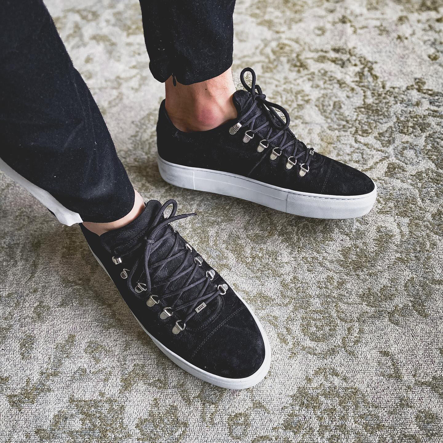 NUBIKK Baskets JAGGER CLASSIC en noir  - large