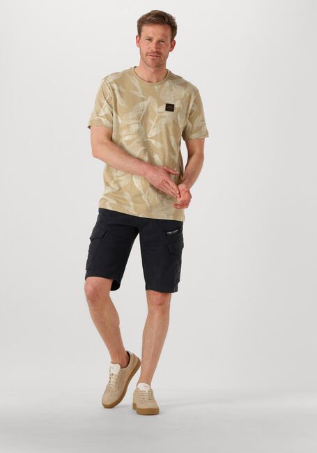 Beige PME LEGEND T-shirt SLUB JERSEY AOP - large