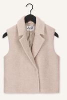 Beige JUST FEMALE Gilet BOX VEST Beige JUST FEMALE Gilet BOX VEST - medium