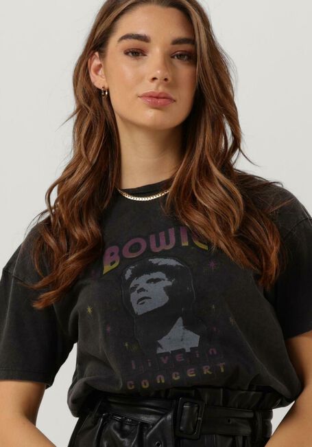 Zwarte MKT STUDIO T-shirt TASKO BOWIE - large