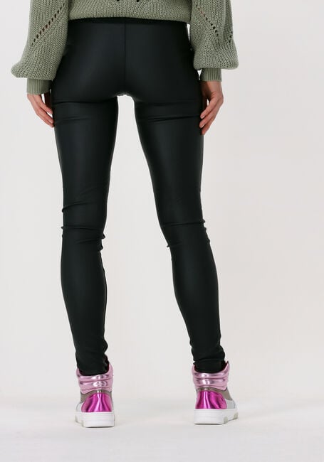 Zwarte OBJECT Legging OBJBELLE MW COATED LEGGINGS NO - large