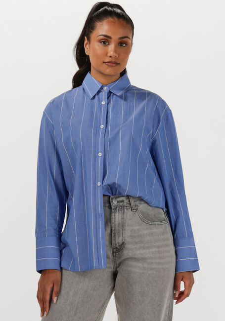 WITHBLACK WBLNOA LS STRIPED SHIRT Blouses en bleu - large