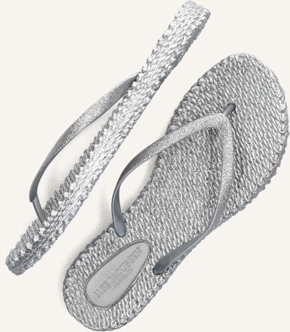 Zilveren ILSE JACOBSEN Slippers CHEERFUL01 Zilveren ILSE JACOBSEN Slippers CHEERFUL01 - large