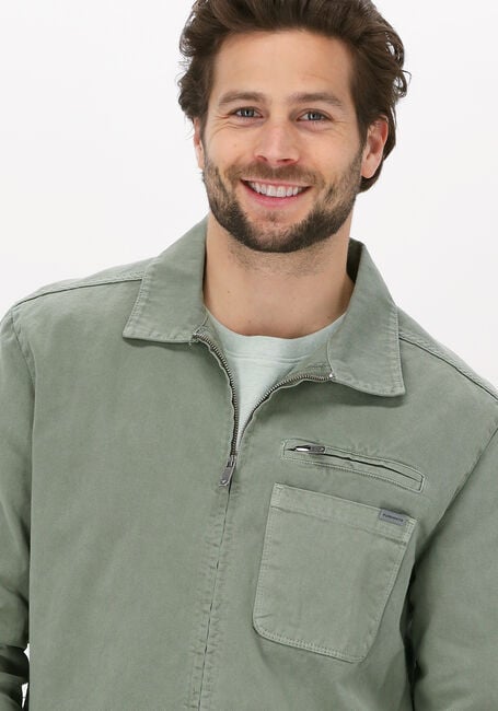 PUREWHITE Surchemise 22010212 en vert - large