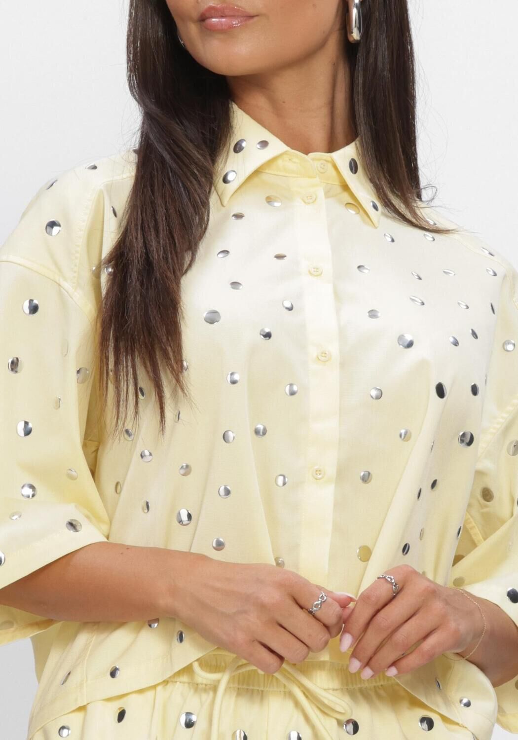 Gele STUDIO AMAYA  MARA BLOUSE - large