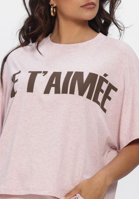 Roze AIMEE THE LABEL Tops & T-shirts SELARAHS T-SHIRT PRINT - large