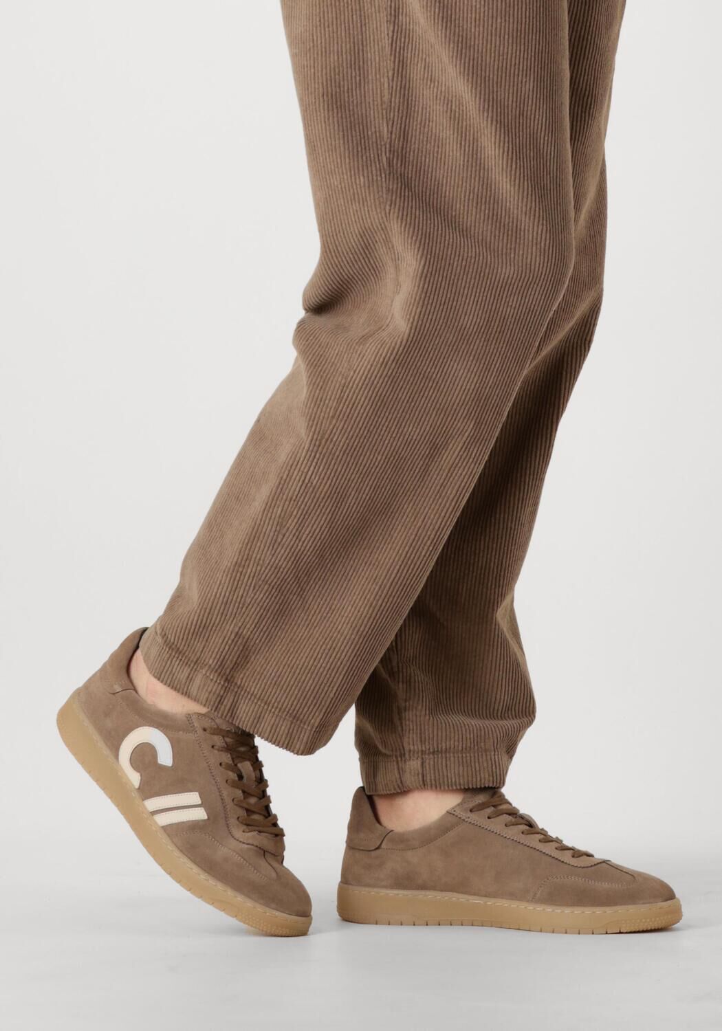 CLAY Baskets basses CL124H521 en beige - large