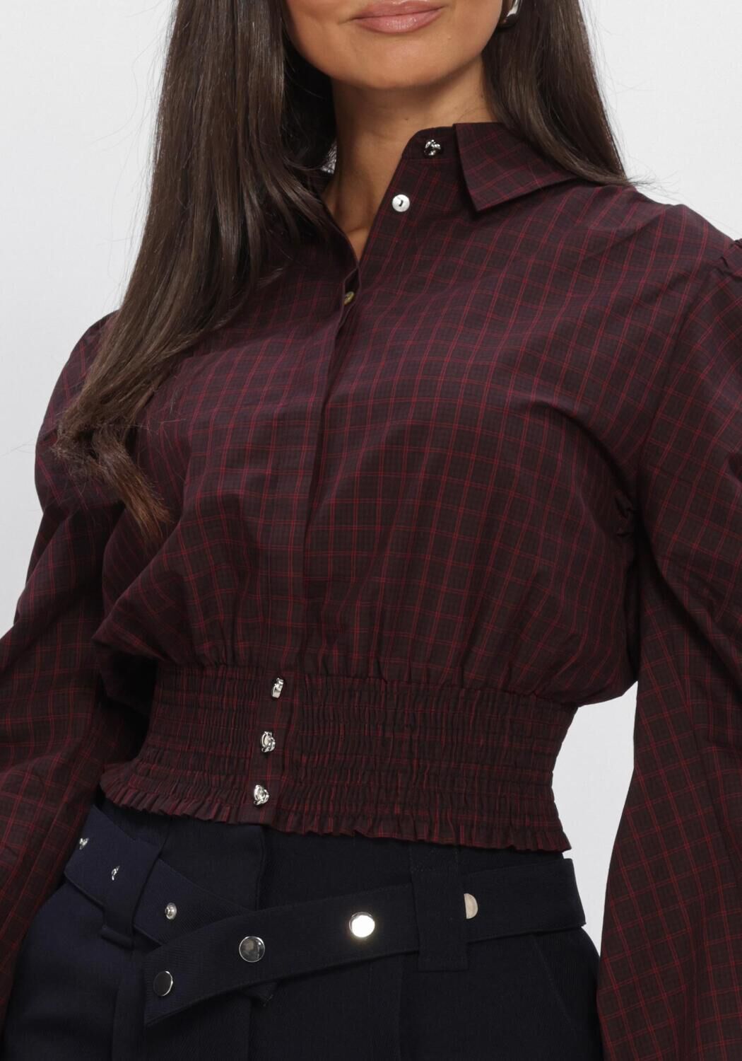 AAIKO BEAUDINE COLLAR CO 527 Blouses Bordeaux - large