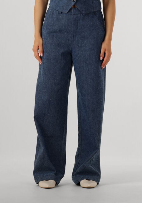 STUDIO AMAYA Pantalon large MIES en bleu - large