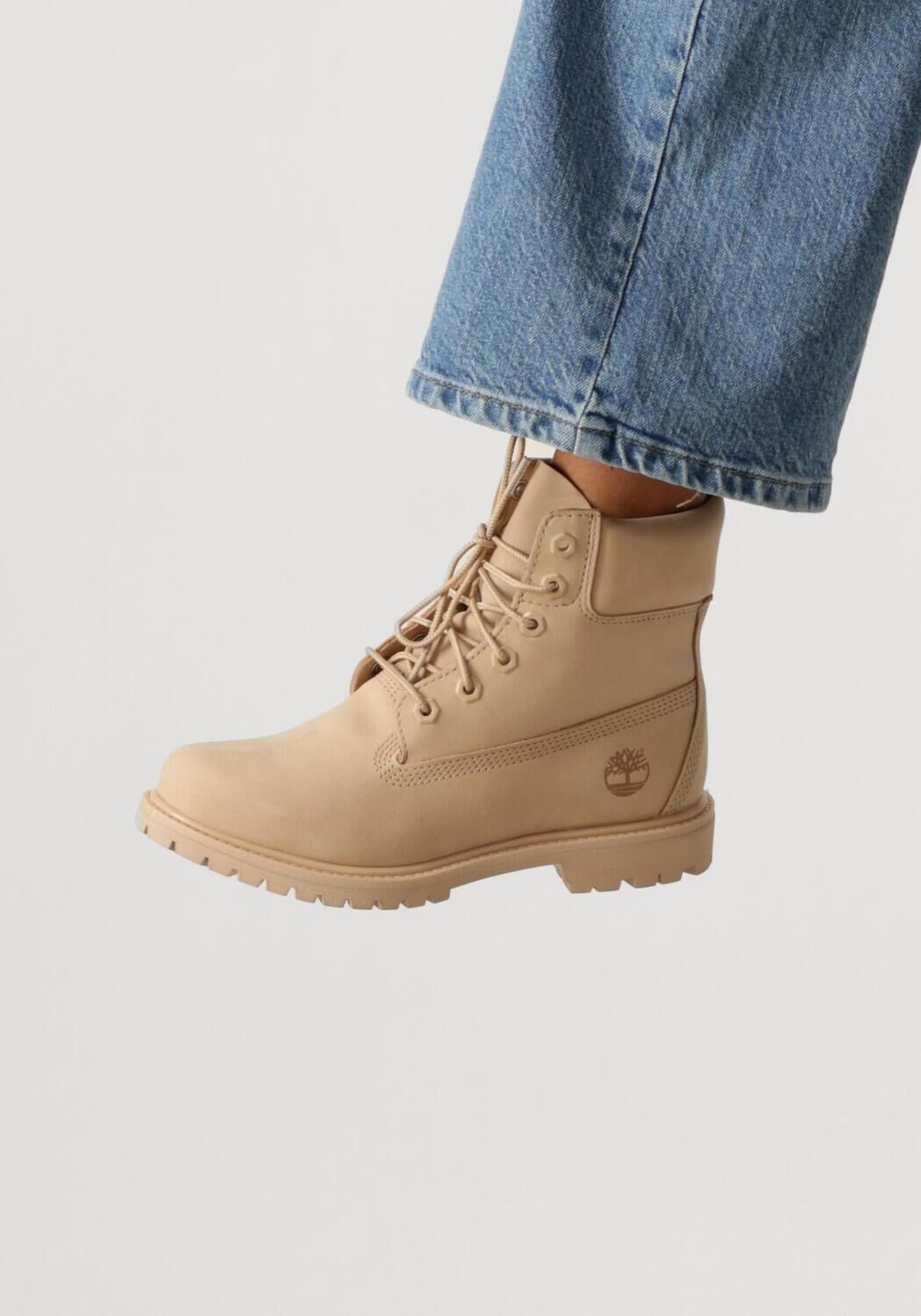 Beige TIMBERLAND  6INCH PREMIUM BOOT - large