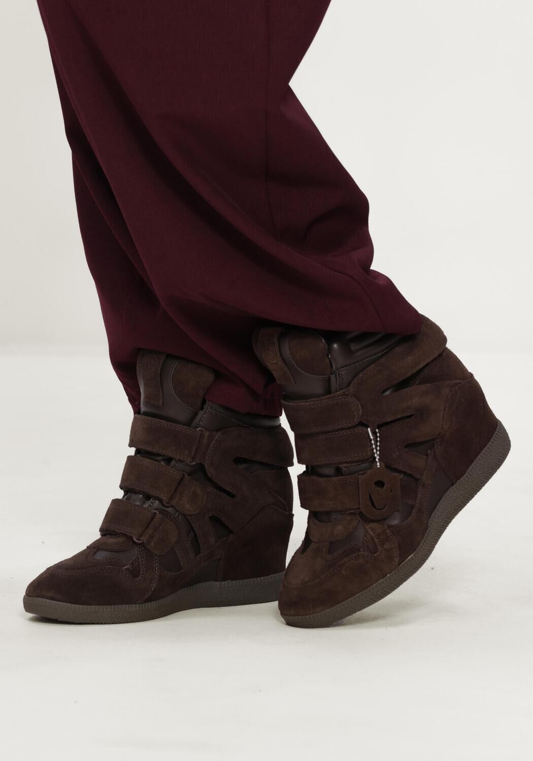 STEVE MADDEN Baskets basses MAVIS en marron - large
