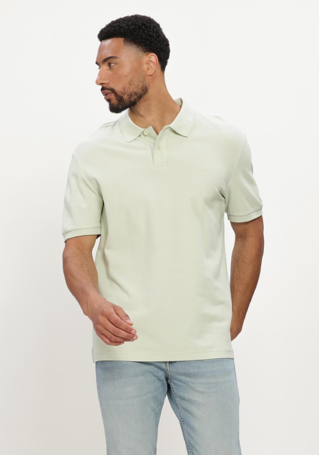 BOSS ORANGE Polo PHOENIX Menthe - large