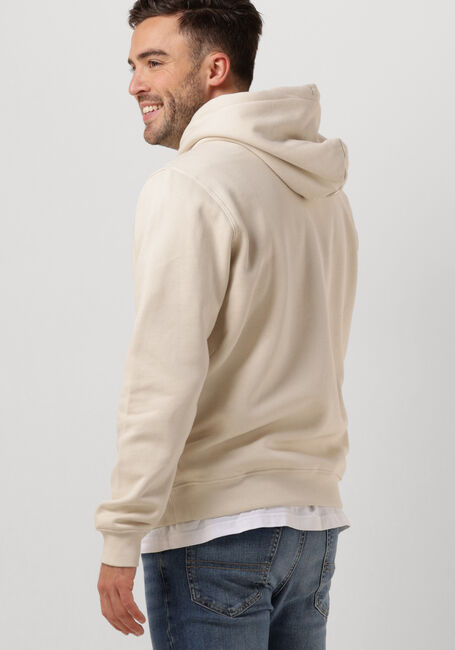 TOMMY JEANS Pull TJM REG LINEAR LOGO HOODIE EXT en beige - large