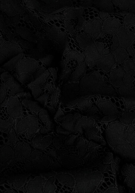 ALIX THE LABEL Mini robe LADIES KNITTED STRETCH LACE DRESS en noir - large