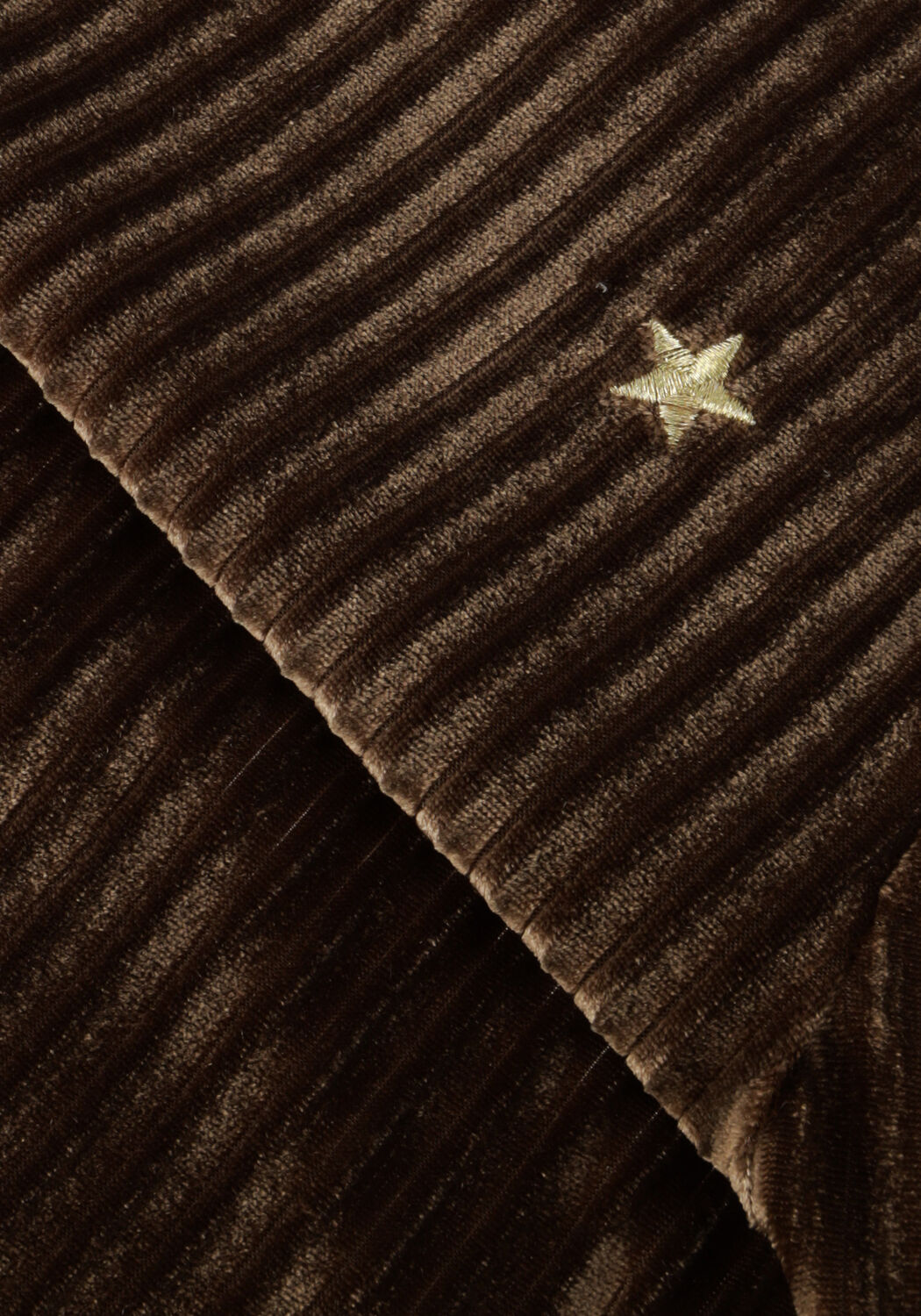 LIKE FLO Haut ESMAY FLO VELVET TOP en marron - large