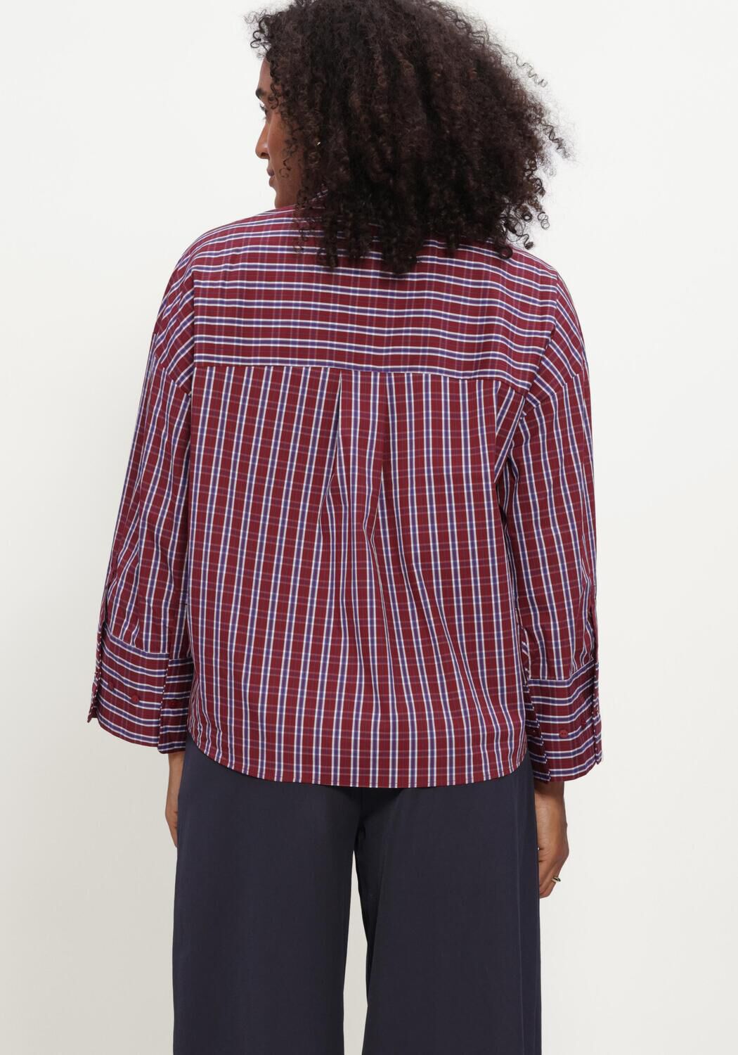 Rode CO'COUTURE  RENEECC CHECK CUFF SHIRT - large