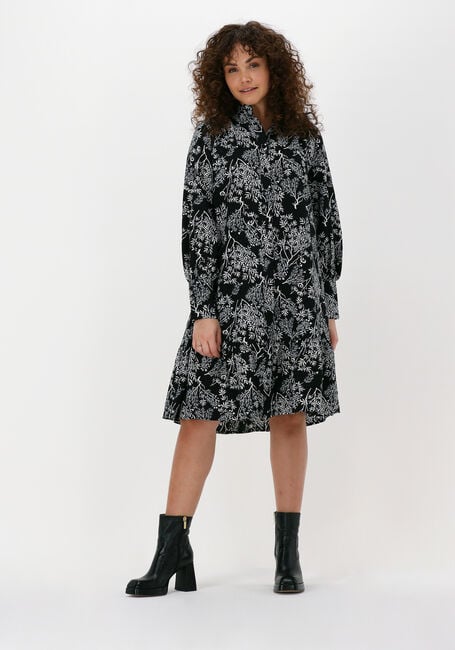 JUST FEMALE Mini robe LIVELY SHORT DRESS en noir - large