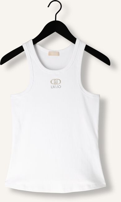 Witte LIU JO Top TANK TOP LOGO Witte LIU JO Top TANK TOP LOGO - large