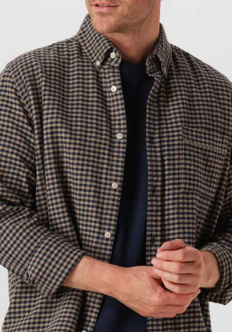 FORÉT Chemise décontracté CREEK FLANNEL SHIRT en marron - large