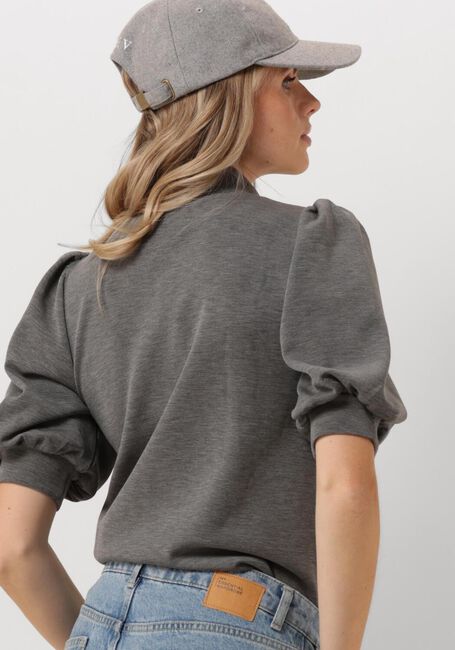 MY ESSENTIAL WARDROBE Haut 21 THE PUFF BLOUSE en gris - large