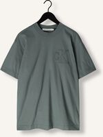 CALVIN KLEIN T-shirt CK APPLIQUE TEE en gris CALVIN KLEIN T-shirt CK APPLIQUE TEE en gris - medium
