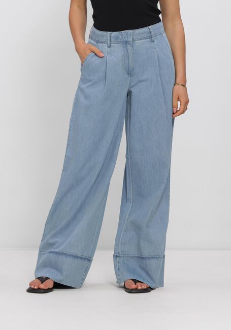 Blauwe ROUGE EDIT Broeken/jumpsuits ROUFRANCIE MAE RW WF F/L - large