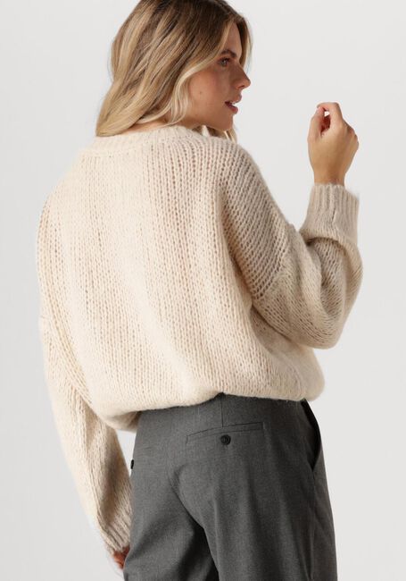 SUMMUM Pull SWEATER ALPACA BLEND KNIT en beige - large