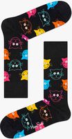 HAPPY SOCKS Chaussettes CAT en noir - medium