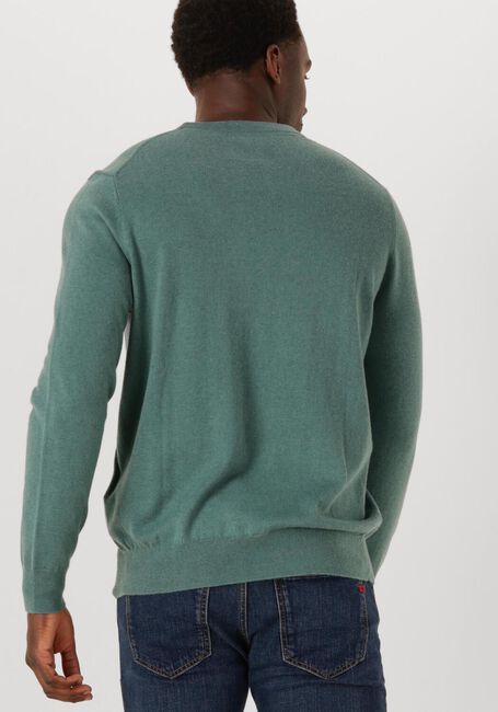 LYLE & SCOTT Pull COTTON MERINO CREW NECK JUMPER en vert - large