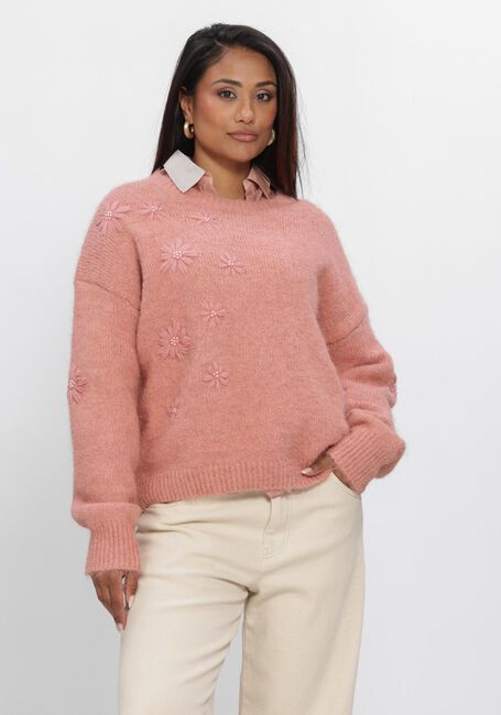 NUKUS Pull KONSTANZA PULLOVER FLOWER en rose - large