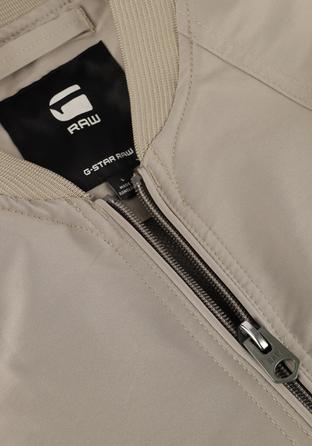 G-STAR RAW Jack UNPADDED BOMBER JKT en beige - large